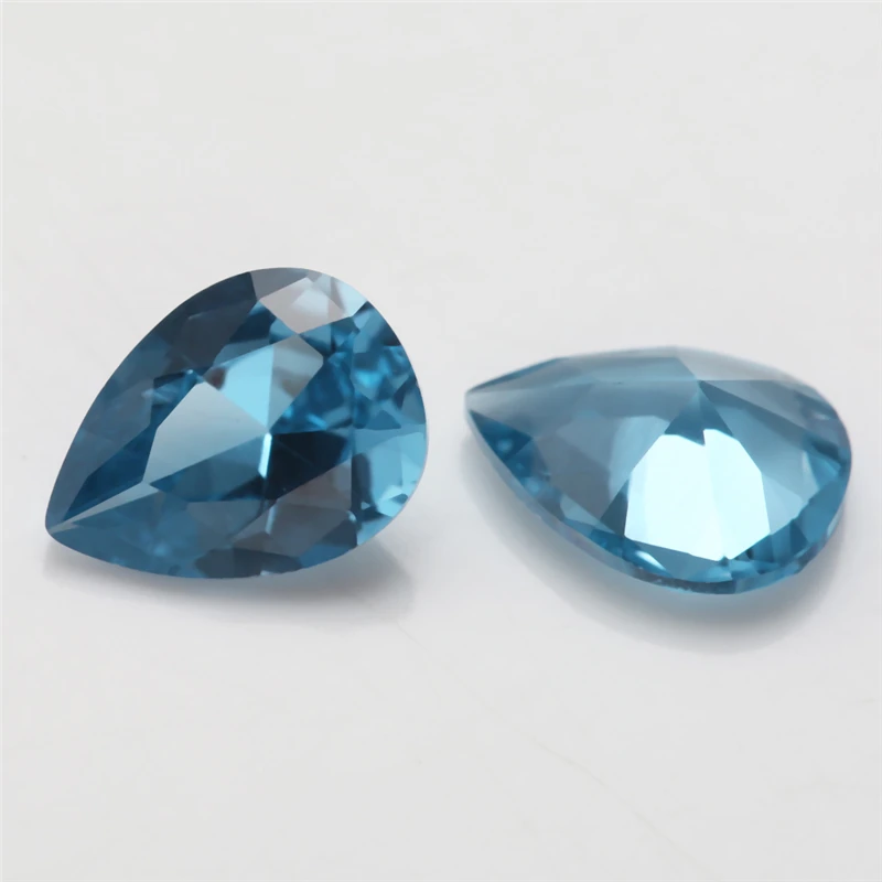 

Size 3x5mm~10x12mm Pear Shape Synthetic Spinel Gems For Jewelry 106# 109# 120#