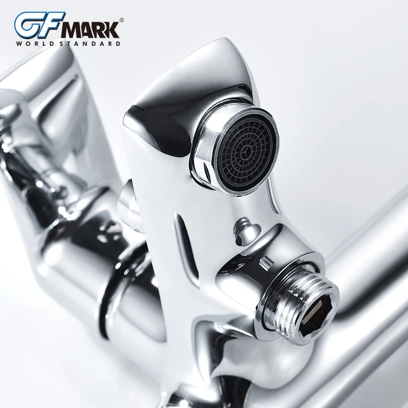 GFmark латунный набор для душа кран ванной комнаты настенный ванны раковины