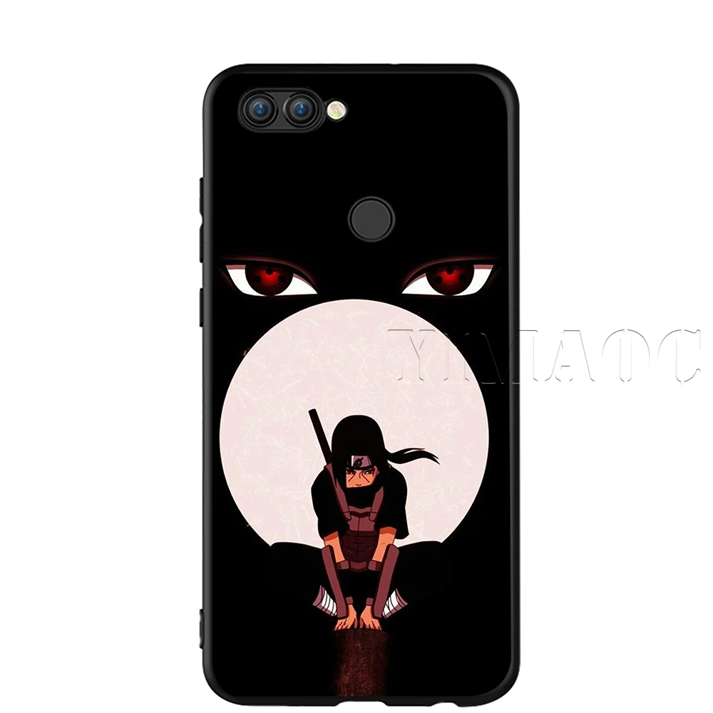 1 Yimaoc как у героя мультфильма Саскэ Наруто Чехол для huawei Коврики 30 20 Honor Y7 7a 7c 8c 8x9 10 Nova 3i 3 Lite рro Y6 P30 P smart - Цвет: 1