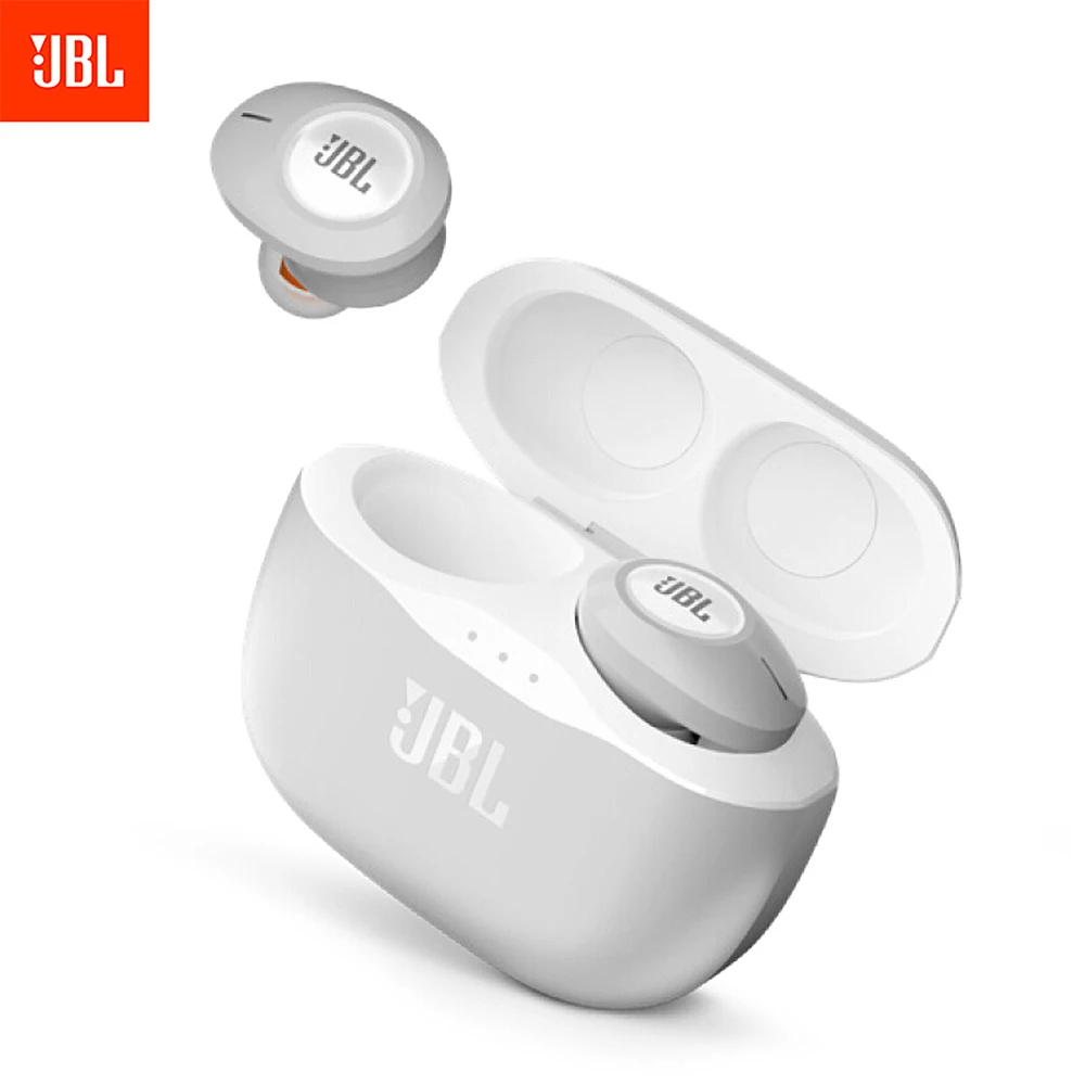 Наушники JBL TWS True Wireless Bluetooth TUNE120 с микрофоном невидимые наушники сенсорным
