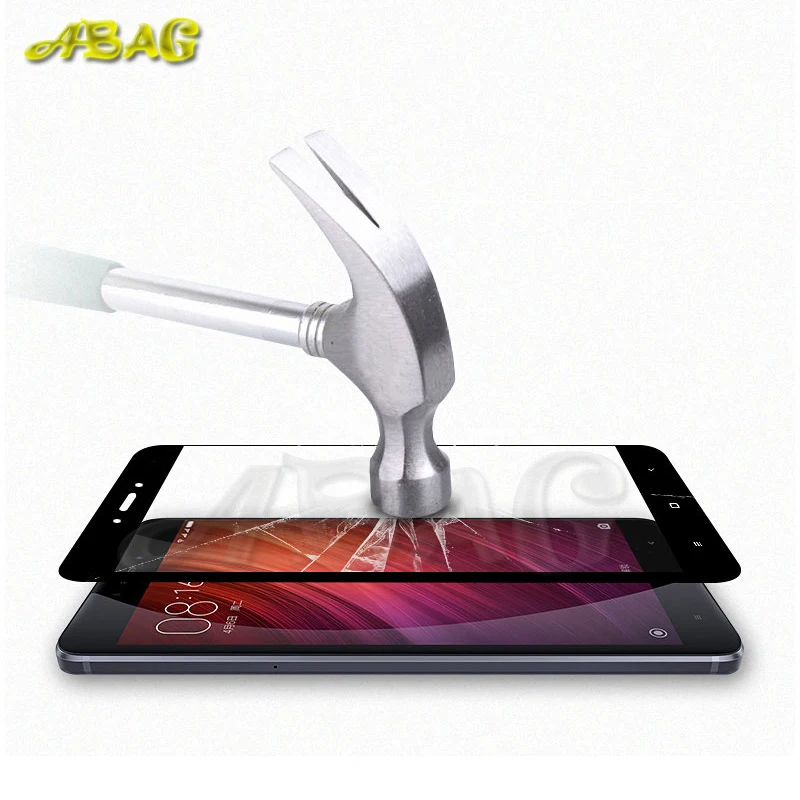Защитное стекло ABAG для Xiaomi Redmi 4 4A Pro Note 4X 5 Plus 5A Prime|screen protector|protector plusfull cover tempered glass |