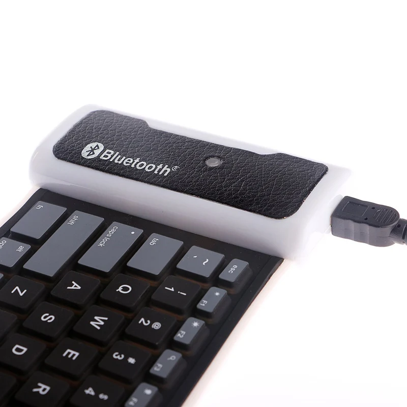 

Universal Foldable Waterproof Silicone Wireless Bluetooth Keyboard SGA998