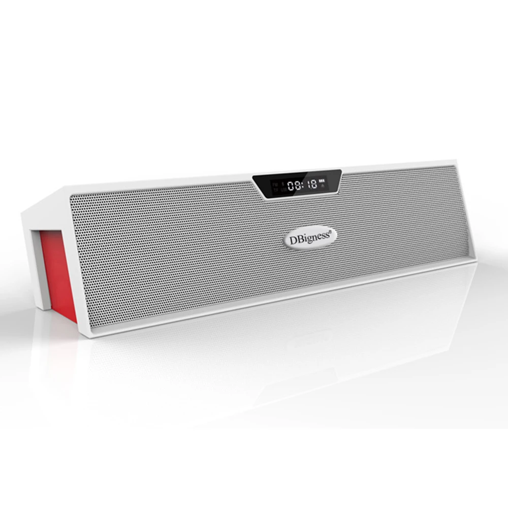 Dbigness Bluetooth динамик Hifi будильник портативный беспроводная большая мощность 10 Вт с