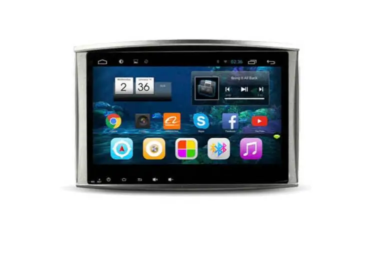 2 Гб ОЗУ 32 ГБ Android 7 1 10 дюймов Автомобильный DVD Gps для Toyota LandCruiser 100 Lexus LX470