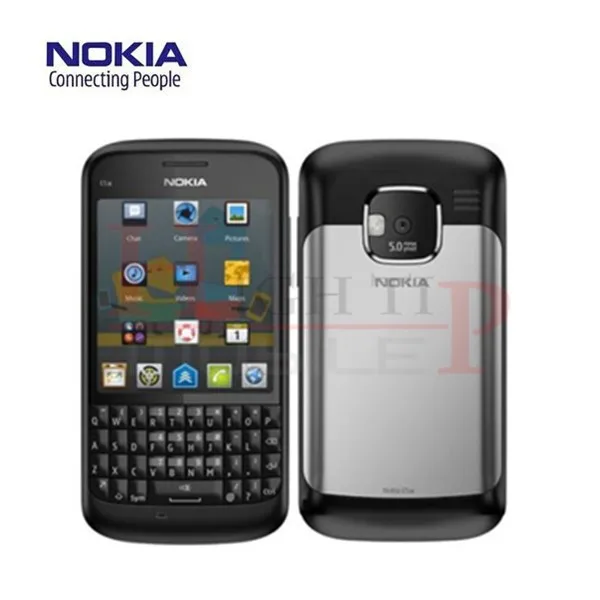 nokia E5 сотовые телефоны разблокированный бренд отремонтированный nokia E5 5MP камера 3g мобильные телефоны bluetooth mp3 плеер