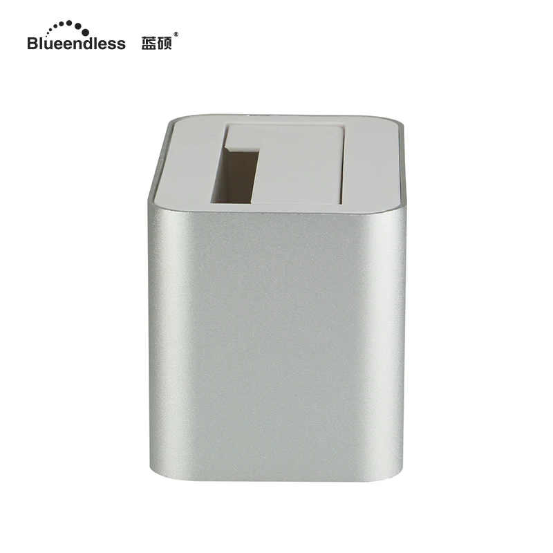Blueendless 1 отсек hdd док-станция sata usb 3,0 Корпус жесткого диска Алюминиевый Жесткий драйвер ридер 2,5 3,5 дюймов hdd caddy