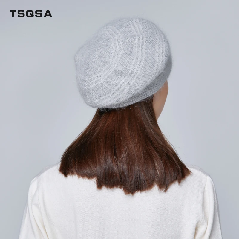 TSQSA Осень Зима Шапки Для Женщин 2019 Новый Теплый Фирменный Повседневная Высокое