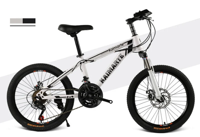 white Spoke wheel 20 дюймов горный велосипед 21 скоростной велосипед передний и задний дисковые тормоза велосипед прямой луч для верховой езды горный велосипед - Цвет: white Spoke wheel