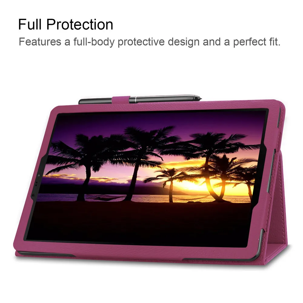 Модный мягкий прочный автоматически для samsung Galaxy Tab S4 10,5 T830/T835 PU+ кожаный смарт-чехол с подставкой# ZS