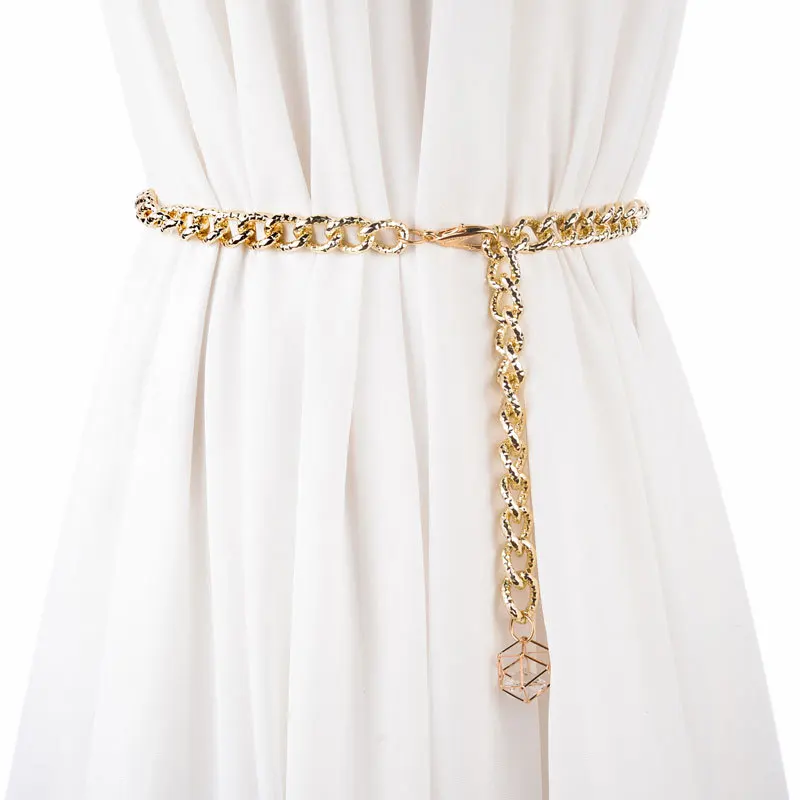 style 8 CETIRI 35 стильные модные серебристые золотые ремни женские пояса универсальные Многослойные Длинные вечерние ювелирные изделия с кисточками платье цепочка на талию - Цвет: style 8