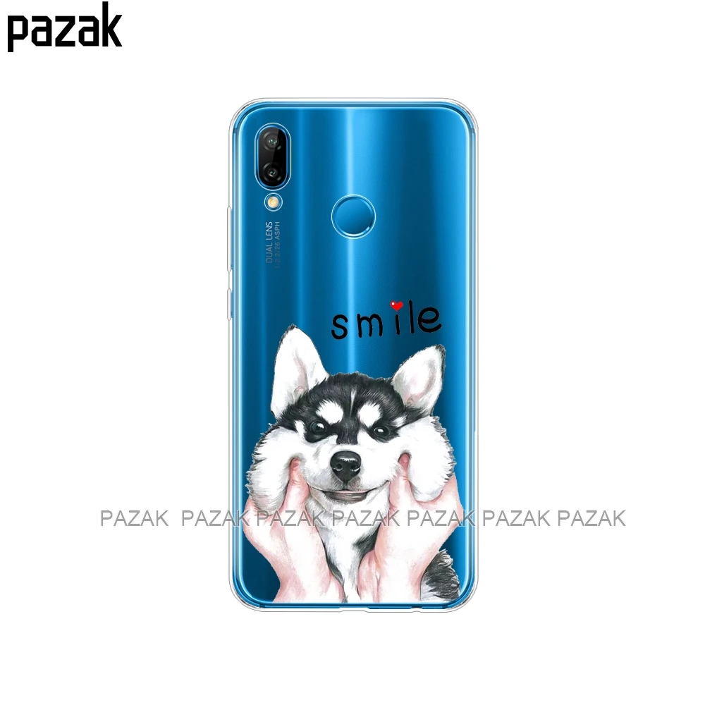 61344 Силиконовый чехол для huawei Nova 3 3i 3e, мягкий ТПУ чехол для задней панели телефона для Nova3 nova3i INE-LX2 INE-LX9, чехол, бампер - Цвет: 61344