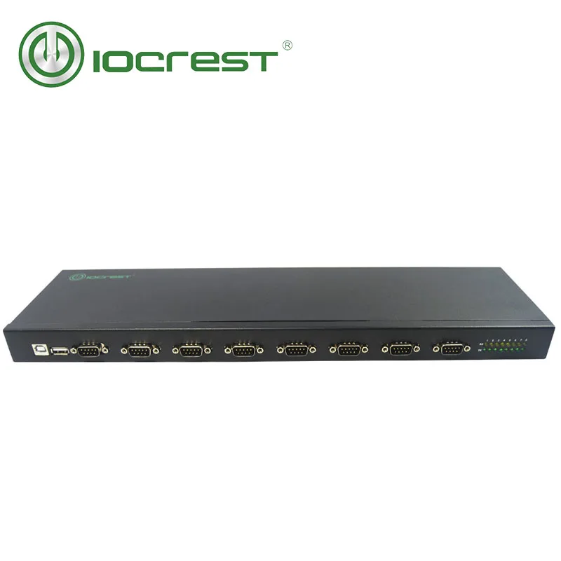 IOCREST USB 2 0 до 8 портов RS232 DB9 9-контактный преобразователь серии адаптер