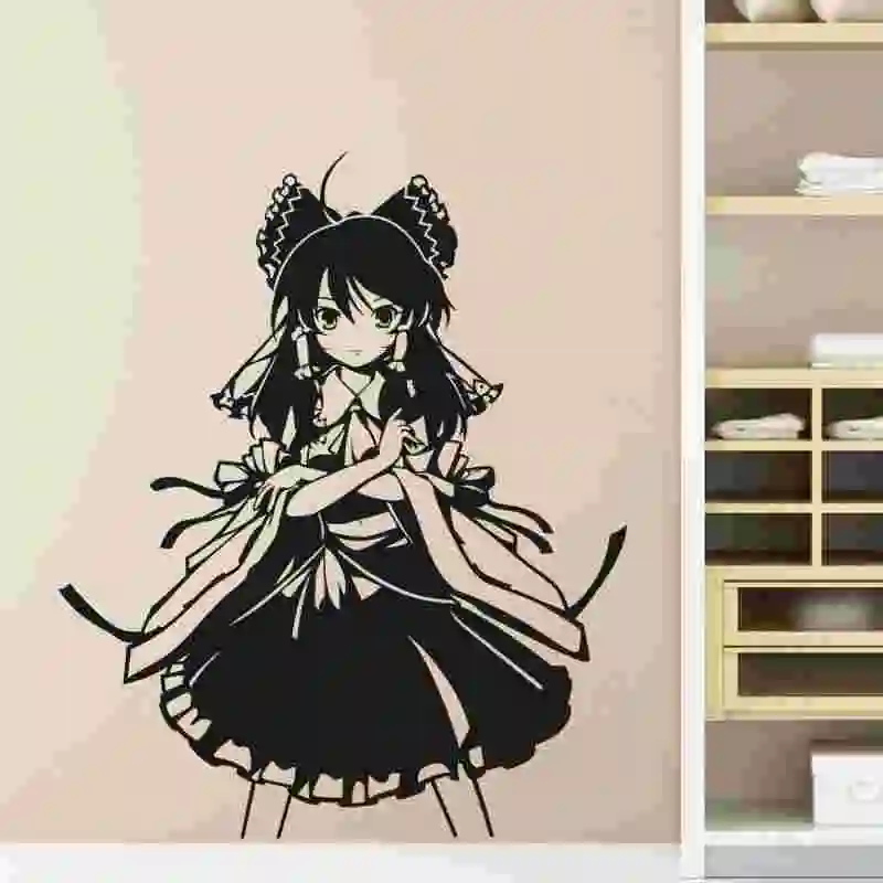 Стикер проект Touhou аниме мультфильм Hakurei Reimu автомобильная наклейка виниловые