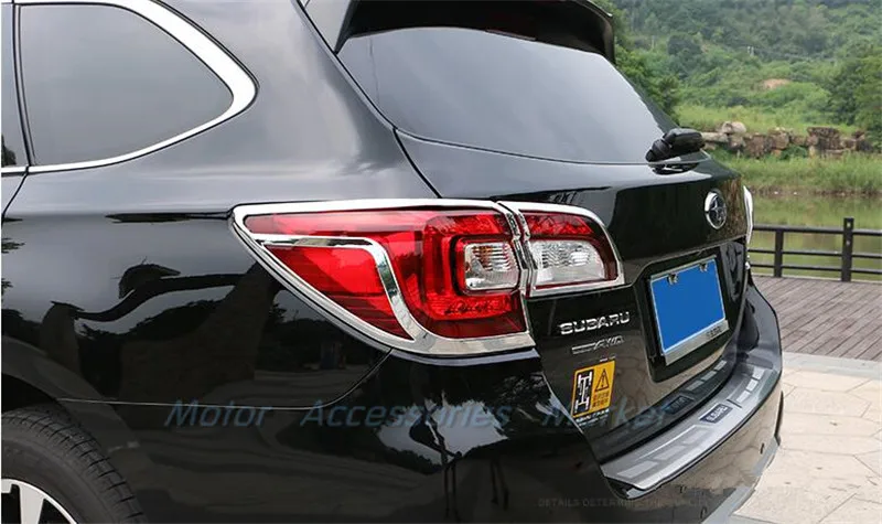 Новая хромированная накладка на заднюю фару для Subaru Outback 2015 2016 2017 2018|light trim|trim covertrim