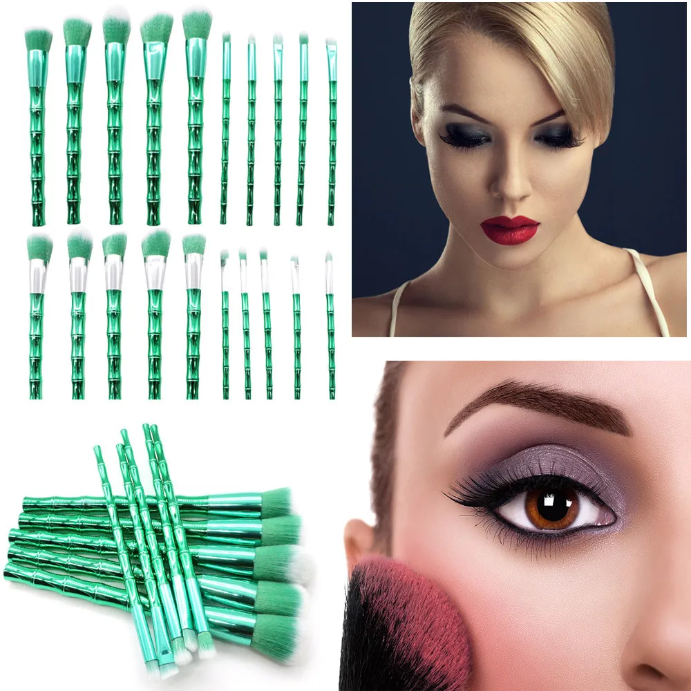 10PCS Pro Makeup Cosmetic Brushes Set Powder Foundation Eyeshadow Lip Brush Dropship F908 | Красота и здоровье