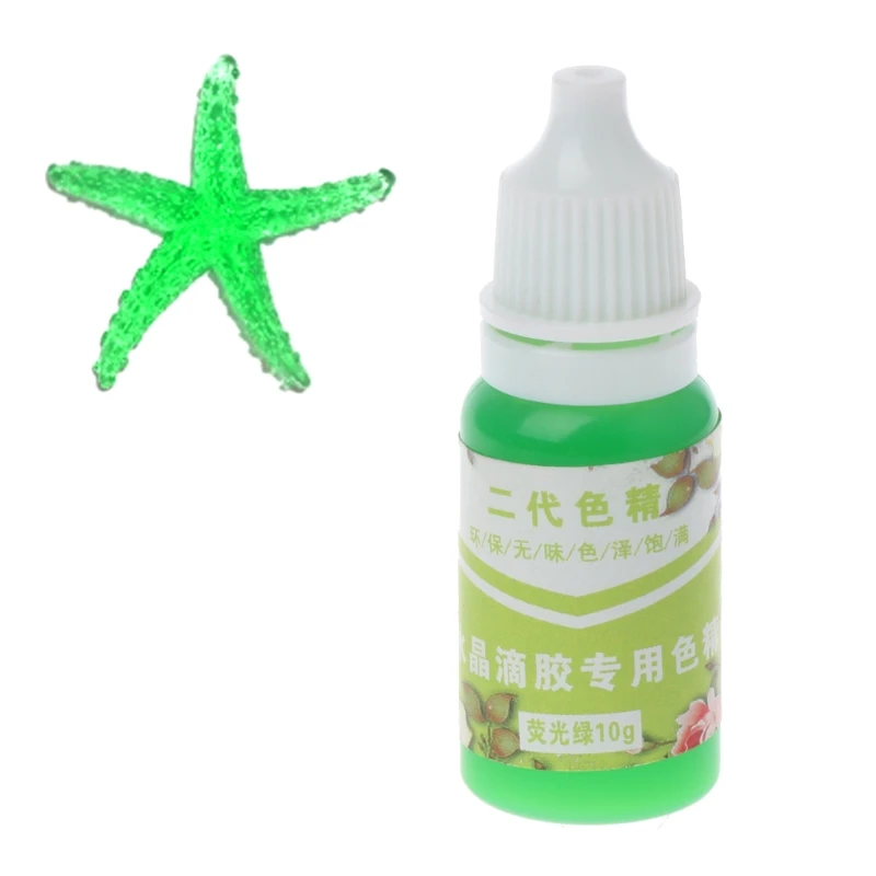 12 15 Color UV Resin Ultraviolet Curing Resin Liquid Pigment Dye Handmade Art Craft Jewelry Tools For Jewelry Making - Color: 12