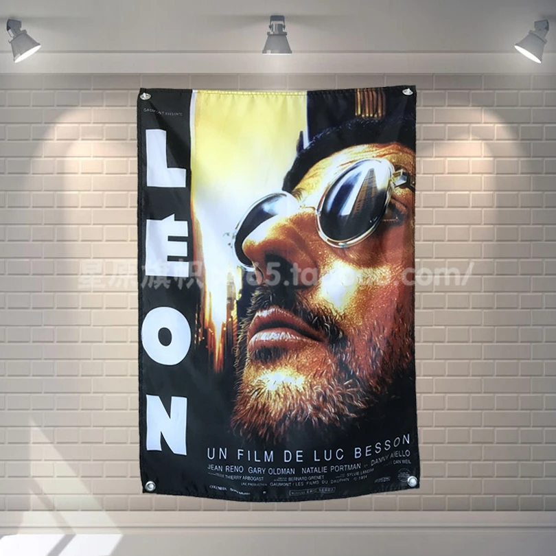 Рекламный плакат Leon - The Professional Настенный декор для бара кафе отеля подвесная