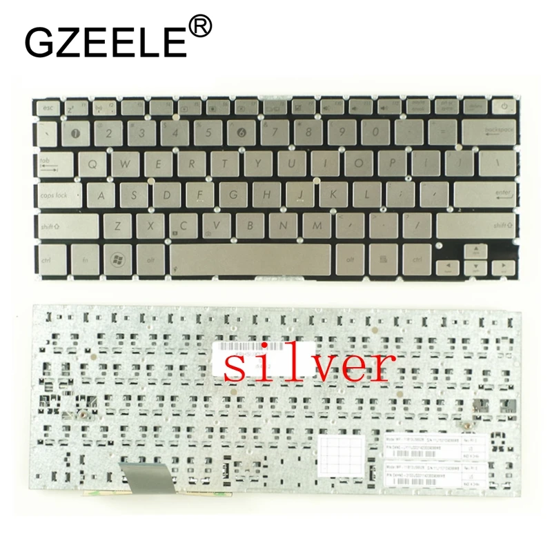 

GZEELE US Laptop Keyboard For ASUS UX32 UX32A UX32E UX32V UX32K BX32 black or silver English without frame NO backlit