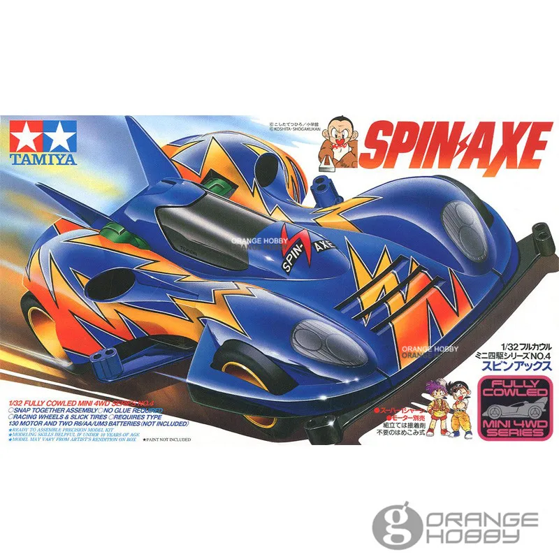 OHS tiiya 1/32 Mini 4WD топор с вращением (супер 1 корпус) в сборе комплекты пластиковых