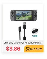 Кабель для зарядки 1,8 м, usb-кабель с разъемом типа C для nintendo Switch Console NS NX Quick Charge, кабель для передачи данных