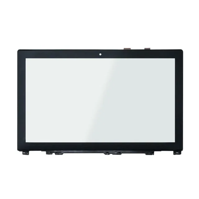 С рамкой сенсорный дигитайзер стекло объектив сенсор Замена для Lenovo Ideapad U530 Touch