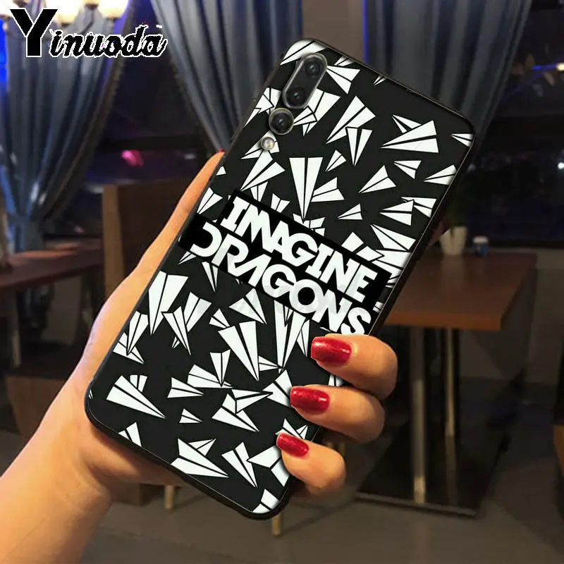 Мягкий чехол для телефона Yinuoda Rock Band Imagine Dragons Art Для Huawei nova 3i P20Lite P10 Plus Mate10Lite Mate20 P20