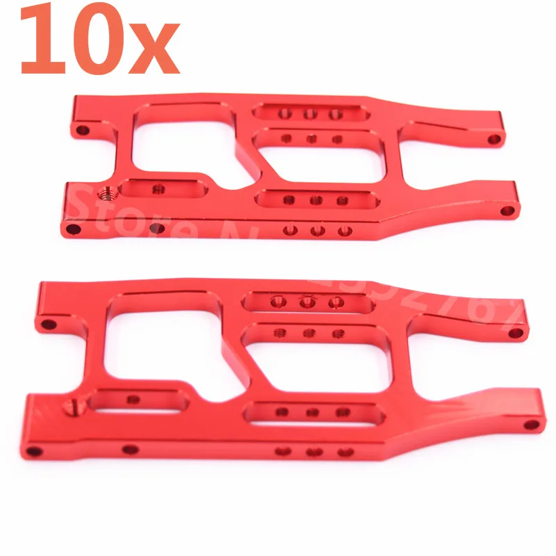 10 шт. Задняя Нижняя подвеска из алюминия для радиоуправляемого автомобиля HPI CNC