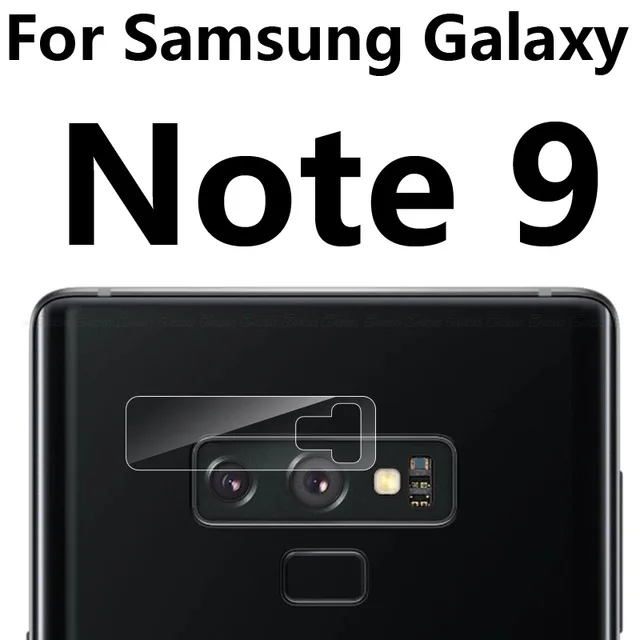 For Samsung Note9 2 шт. Защита объектива камеры для samsung Galaxy Note 9 S9 S8 S7 Edge закаленное стекло на NOTE8 NOTE9 S 7 8 9 задняя пленка - Цвет: For Samsung Note9