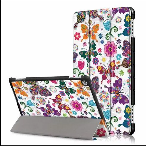 Ультратонкий Магнитный трехскладной смарт-планшет для Huawei MediaPad M5 Lite 10 дюймов |