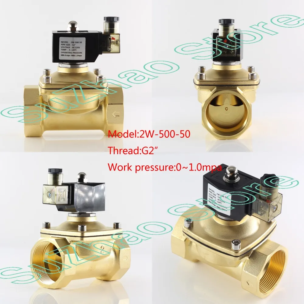 AC 220 V электромагнитный винт, DC 24 V Электрический воздушные клапаны, 12 V G1/" 3/4" " до 2" клапан для горячей воды воздуха на дизельном топливе, керосине внутренний