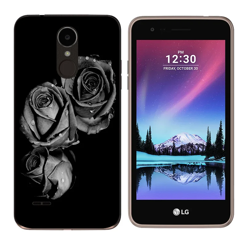 Для LG K4 2017 X230K чехол мягкий TPU силиконовый скейтборд для телефона с рисунком X230/LG