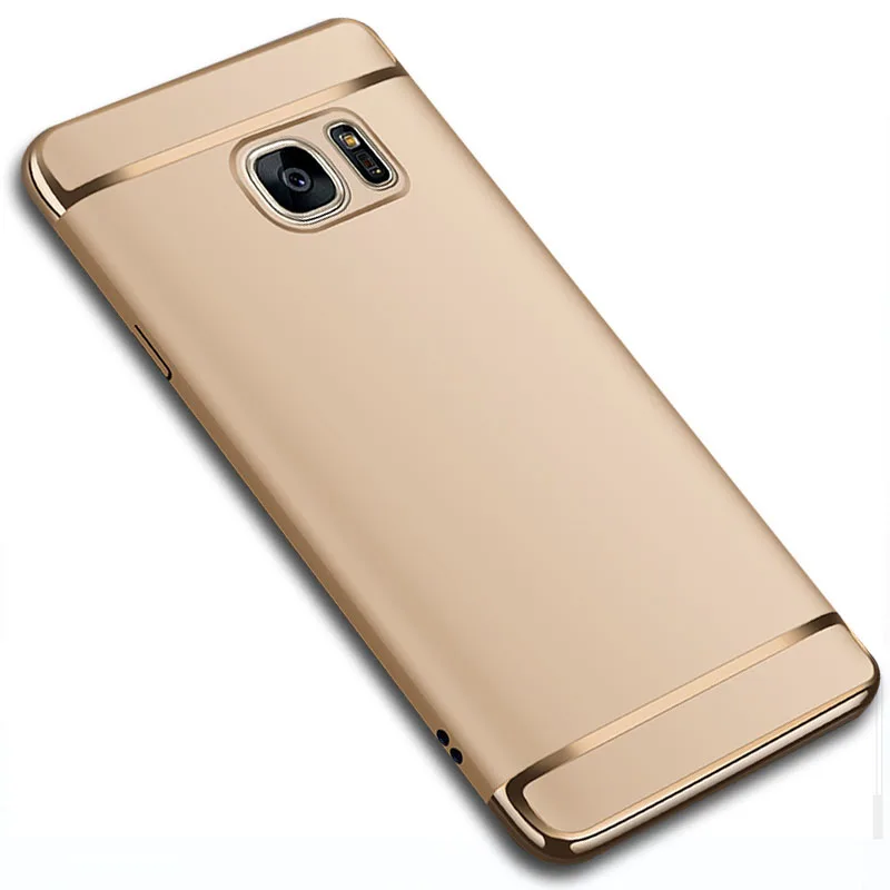 YueTuo Роскошный чехол 3 в 1 для Samsung Galaxy Note5 Note 5 N9200 Чехлы оригинальный золотой тонкий
