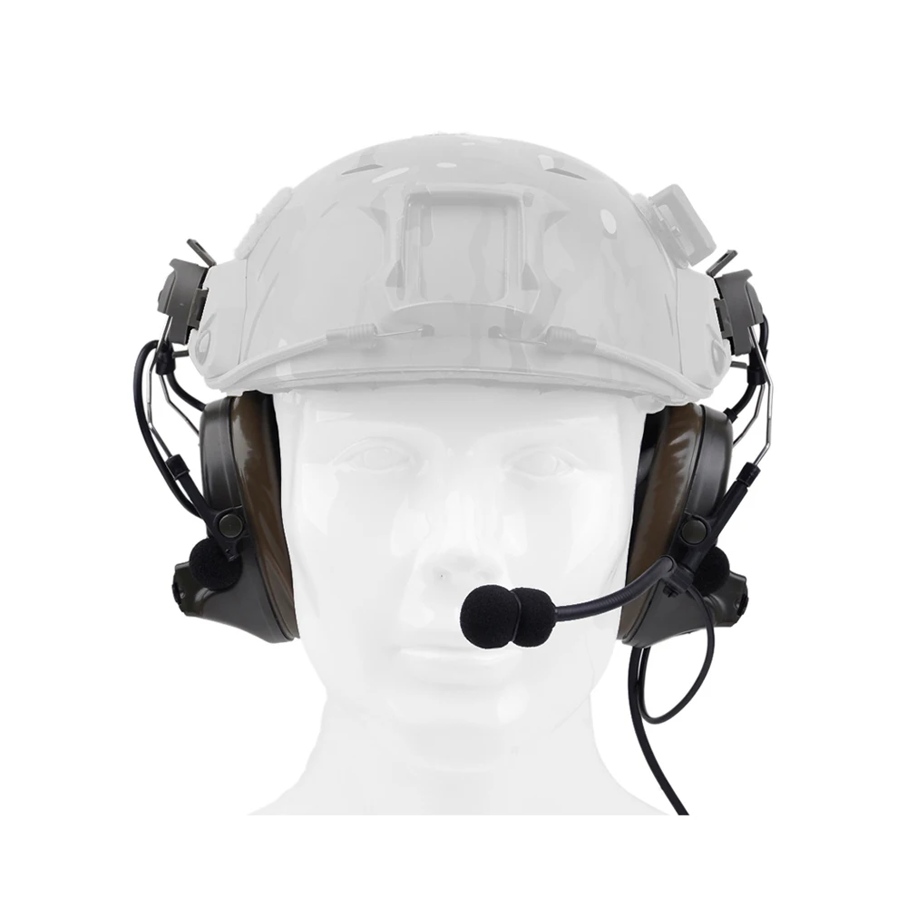 Z-Tactical Softair авиационная гарнитура Comtac ii Гарнитура для быстрых шлемов и