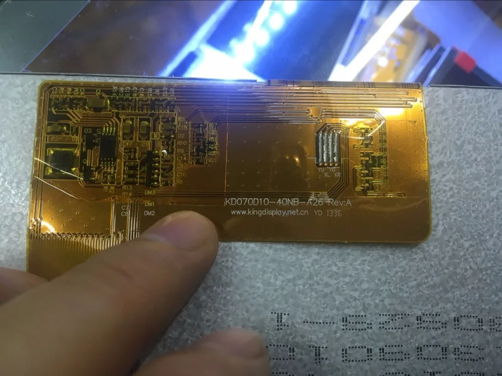 Совместимые запасные 7 дюймовый ЖК экран с сенсорный 40 pin kd070d10 40nb a26 rev: 165 мм * 100 3