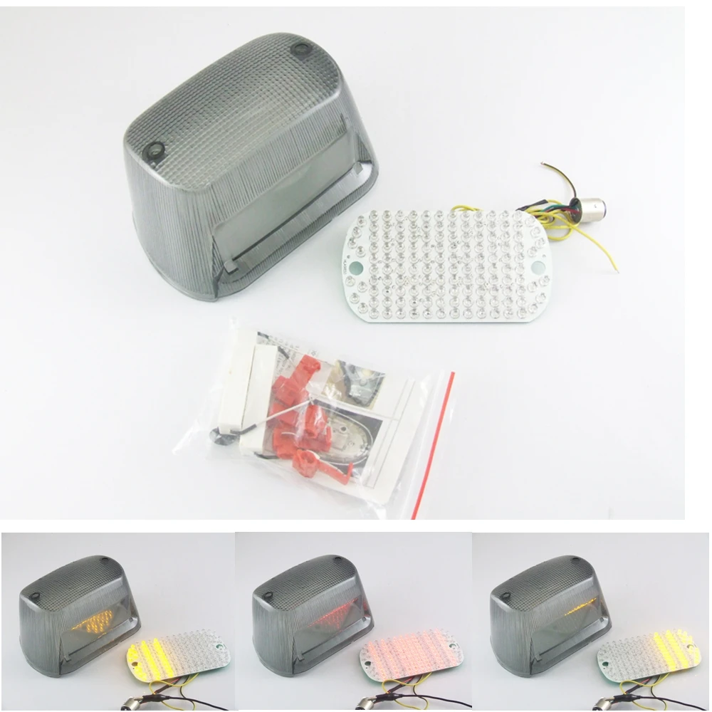 

Led Motorcycle Rear Tail Light Brake Turn Signal Integrated For SUZUKI Volusia 800 Intruder LC 1500 Boulevard C50/C90