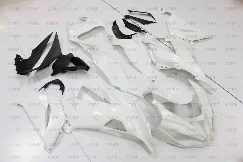 UNPAINTED fairing Zx6r комплект обтекателей для Kawasaki Zx6r 2013- цвета: черный, зеленый, набор для всего тела для Kawasaki Zx6r Пластик обтекатели - Цвет: UNPAINTED fairing