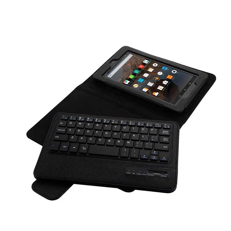 Чехол с клавиатурой для Amazon Kindle Fire HD7 2015 Bluetooth клавиатура откидной крышкой