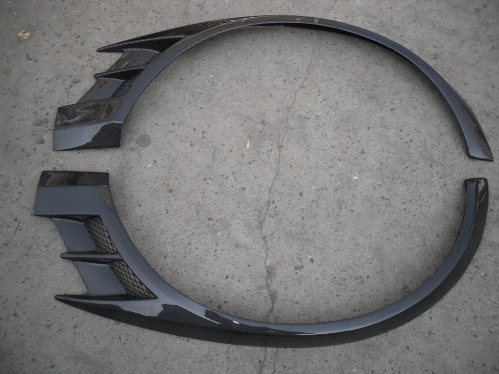 Волтекс Cyber переднее крыло (пара) CF для evoltex EVO 8 9 VC Style Carbon Fiber|fiber fender|evo fendercarbon fender |