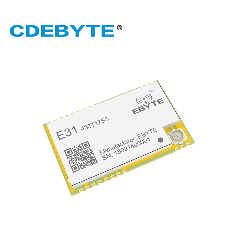 E31 433T17S3 большой радиус действия AX5243 433 МГц 17 дБм SMD UART IoT vhf беспроводной трансивер