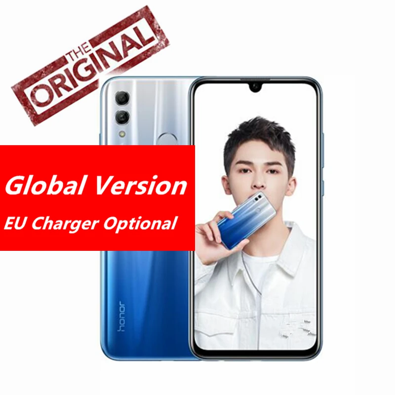 Глобальная версия Honor 10 Lite мобильный телефон 3g 64 Гб 6 21 &quotполный экран 3400 мАч Kirin 710