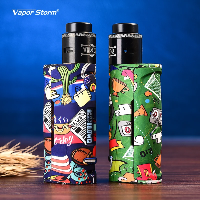 Оригинальный Vapor Storm Детский комплект Пума со львом RDA 80 Вт переменная мощность