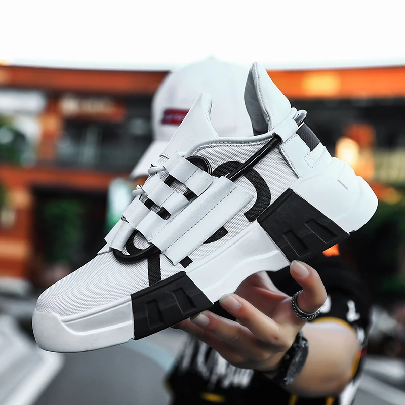 Sneakers Hot Adult Casual Shoes Men Lace-up Comfortable Fashion Hombre Zapatos Casuales Breathable Non-slip Large Size 39-45 | Обувь