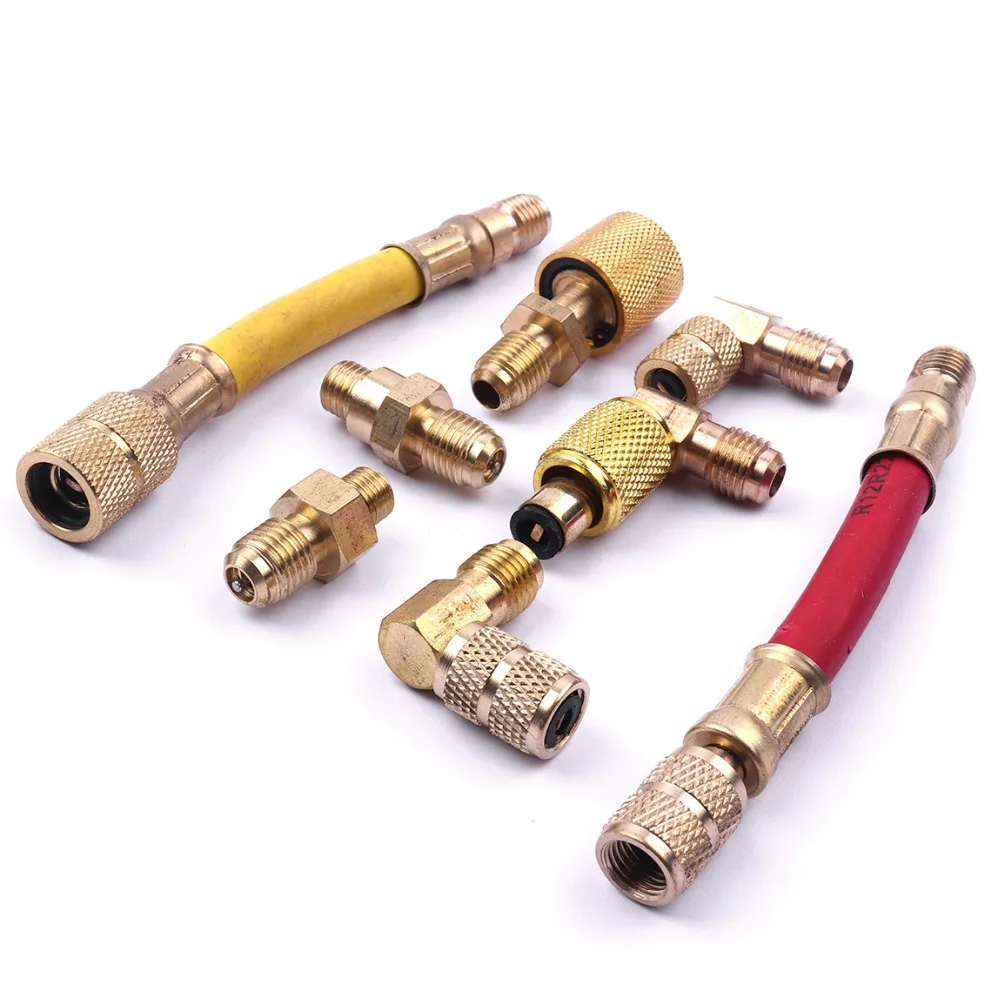 8 шт. инструмент для охлаждения кондиционера R134A R12 | Инструменты