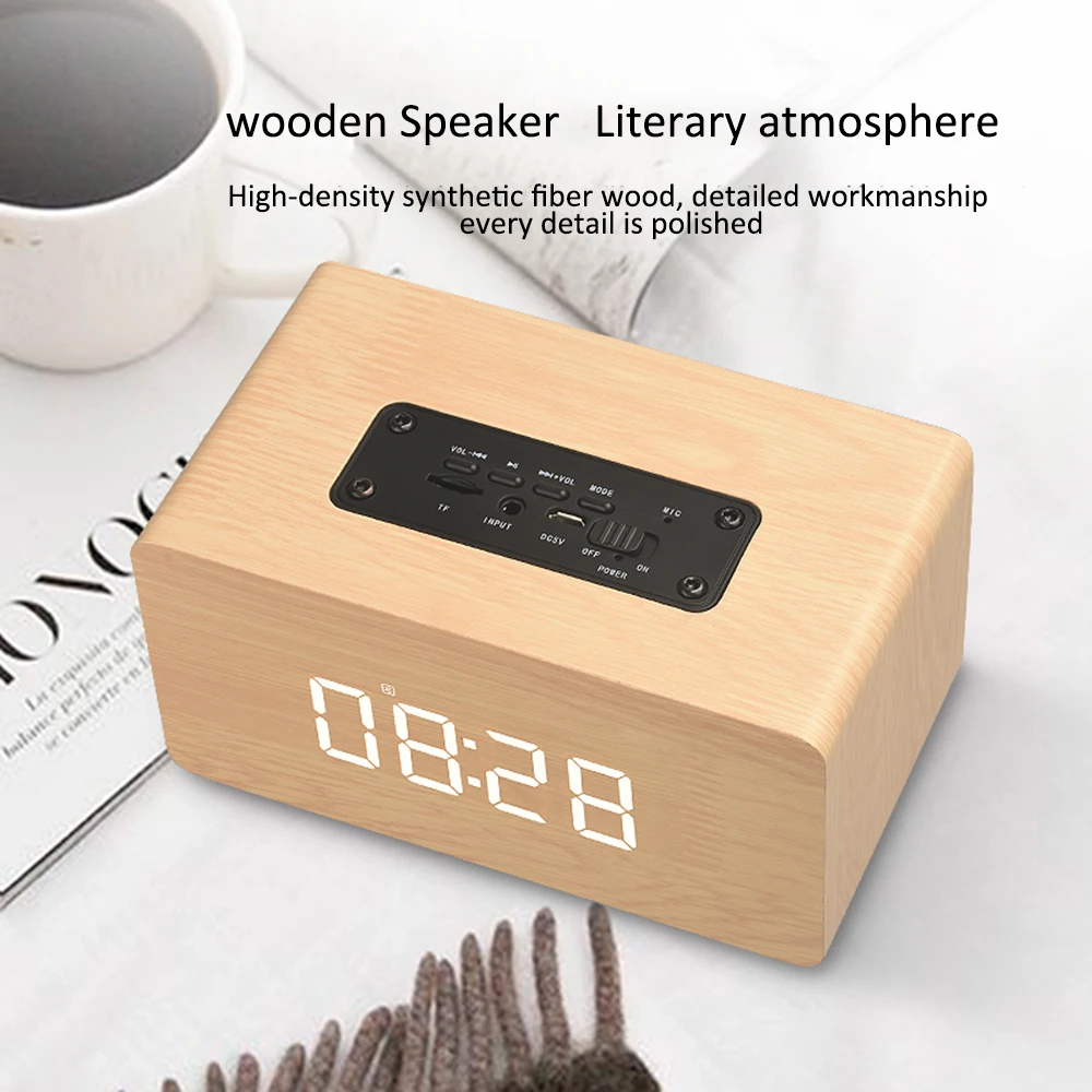 Abuzhen HiFi Bluetooth динамик портативный стерео беспроводной Altavoz s светодиодный экран