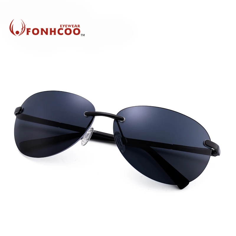 Солнечные очки FONHCOO в ретро стиле для мужчин и женщин поляризационные