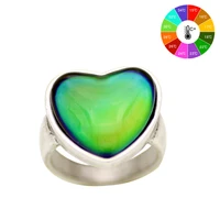 mojo vintage bohemia retro color change mood ring emotion feeling changeable ring temperature control ring for women mj rs056