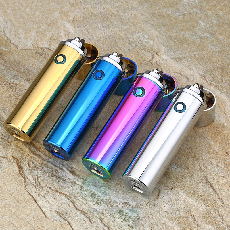 Электрическая зажигалка с двойной импульсной дугой заряжаемая USB для табака