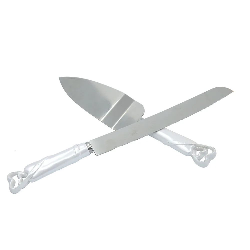 Behogar Свадебная полимерная для торта нож Сервировочный набор на заказ торт Хлеб