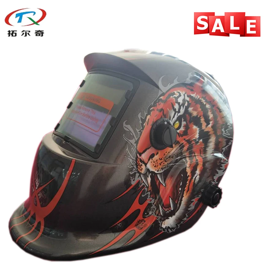 

Легсветильник Удобная Сварочная маска Red Tiger, сварочный шлем с автоматическим затемнением и литиевым аккумулятором MIG TIG TRQ-HD42with 2233de