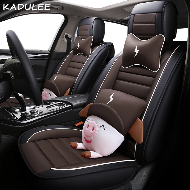 Kadulee сиденья набор для audi a3 8l 8p седан sportback a4 b5 b6 b7 b8 a5 b8 a6 c5 c6 c7 q2 q3 q5 q7 a6l авто аксессуары